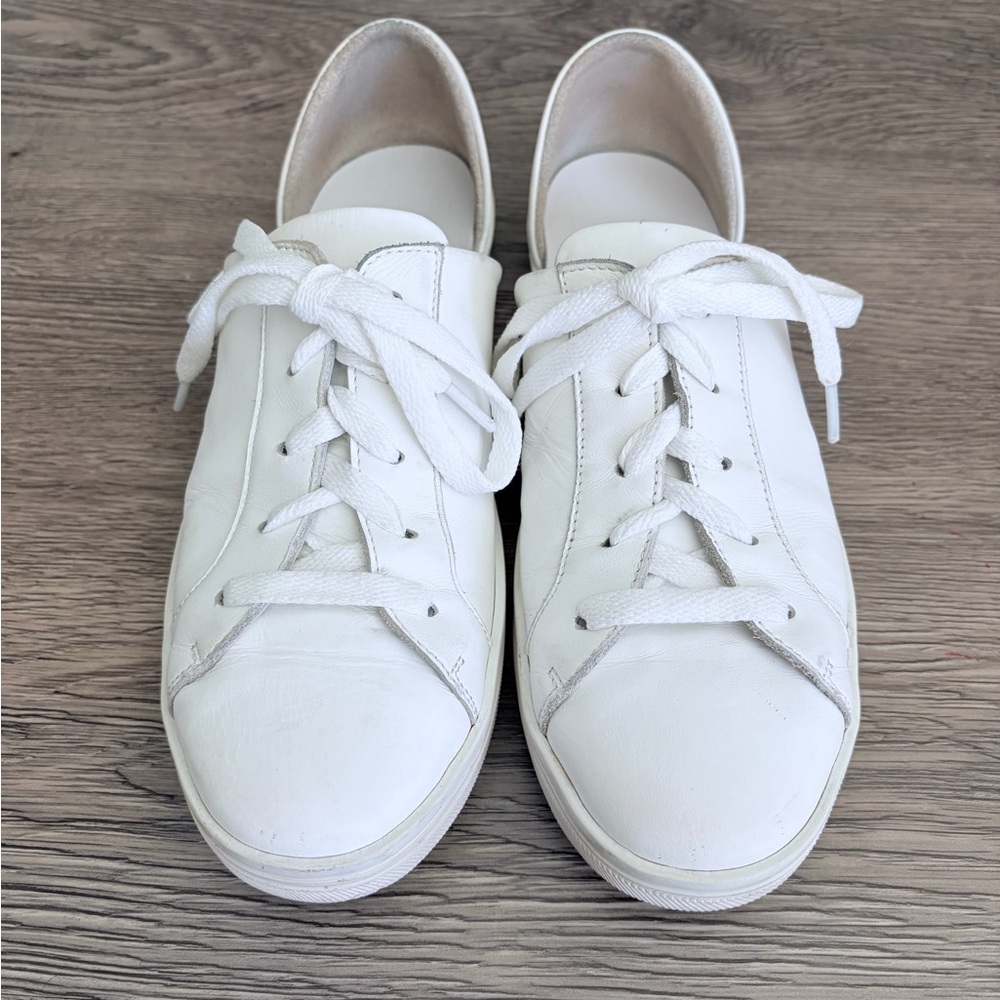 Freda Salvador Eda D’Orsay White Women's Sneakers, Size 7 - Picture 6 of 9